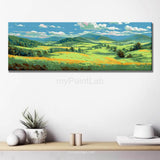 Painting by Numbers Landscape Fields