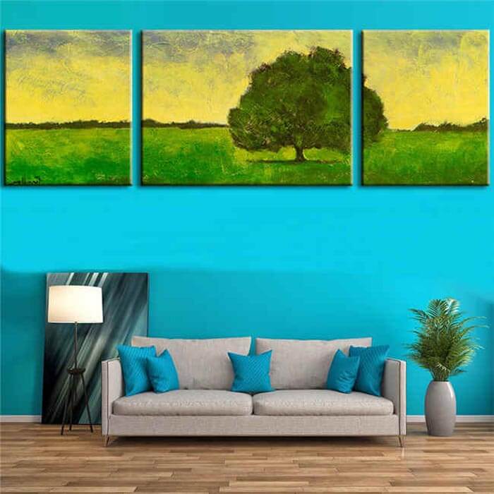 Painting by Numbers Striking Tree- 3-Panel (Triptych) -SS-109