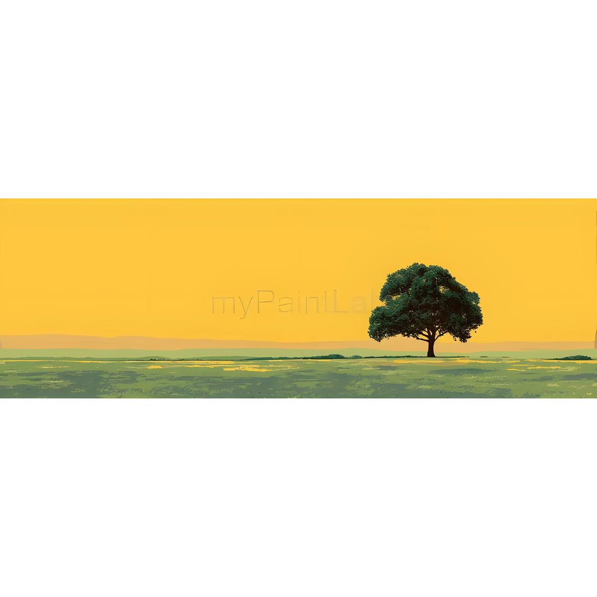 Painting by Numbers Tree Striking