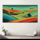 Painting by Numbers Colorful Fields