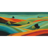 Painting by Numbers Colorful Fields