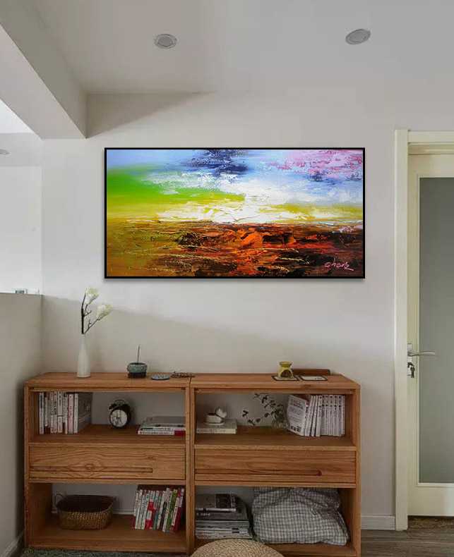 Paint by numbers color desert