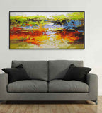 Painting by Numbers Flames Jungle