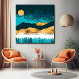 Painting by Numbers Flood At Night