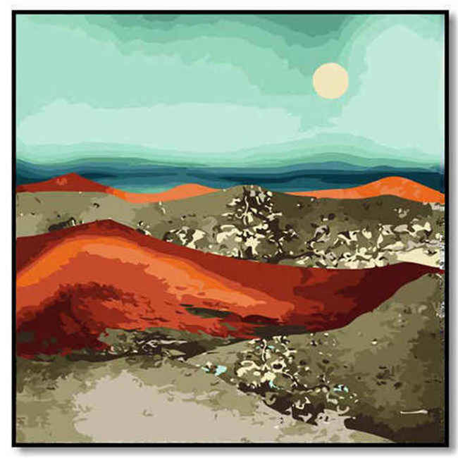 Paint by Numbers Desert