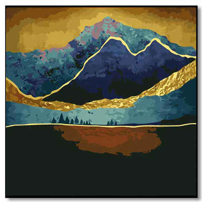 Painting by Numbers Mountains of Gold