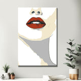 Paint by Numbers Red Lips