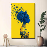 Painting by Numbers Butterflies Head