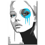 Paint by Numbers Black Eye