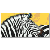 Painting by Numbers Animals Zebra
