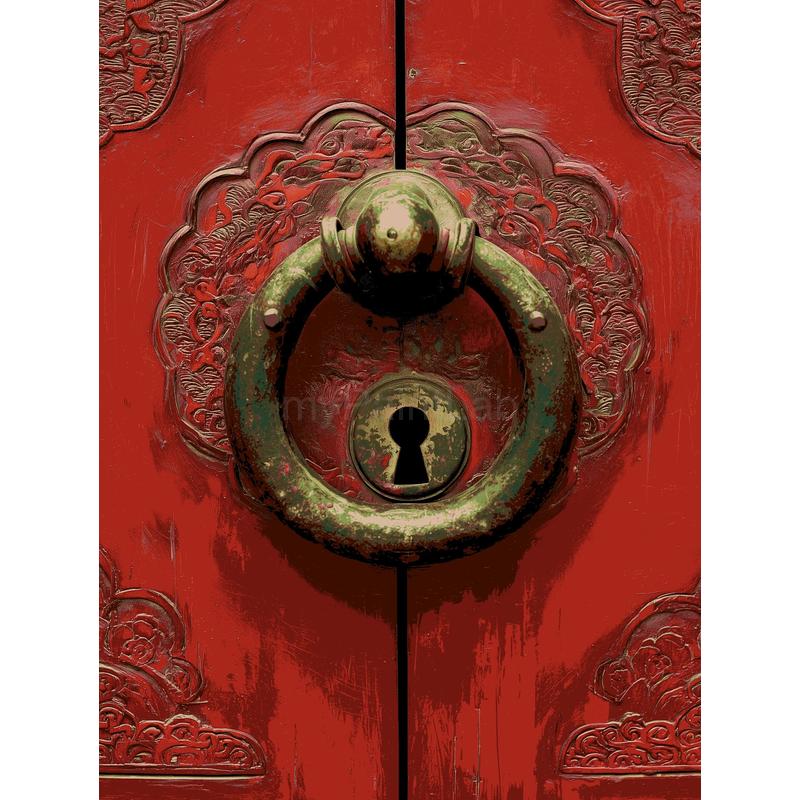 Paint by Numbers Door Lock China