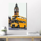 Painting by Numbers London Bus Yellow Big Ben