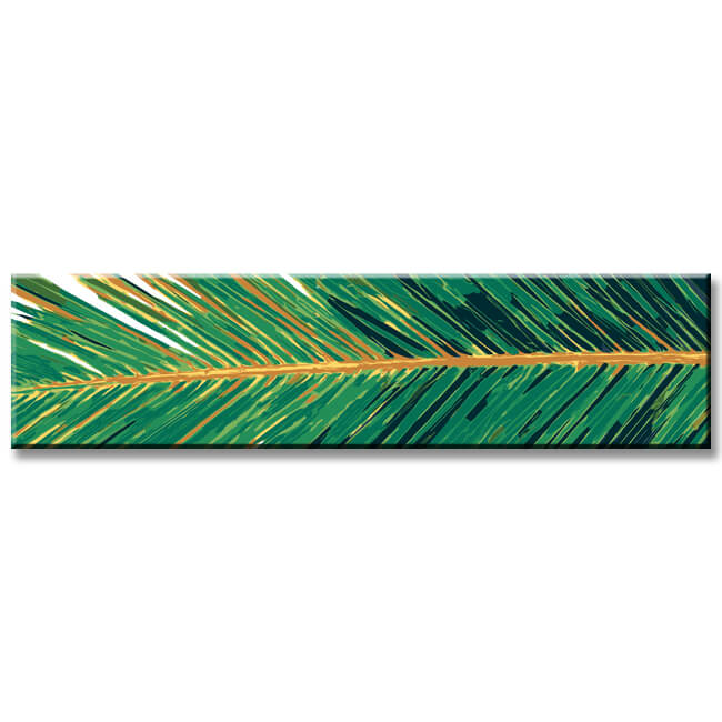 Paint by Numbers Palm Fronds