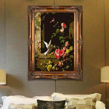 Painting by numbers doves roses