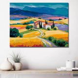 Painting by Numbers Harvest Agriculture