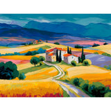 Painting by Numbers Harvest Agriculture