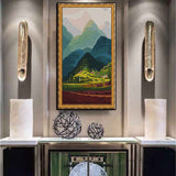 Painting by Numbers Mountains Landscape