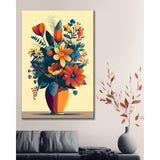 Painting by Numbers Flowers Still Life