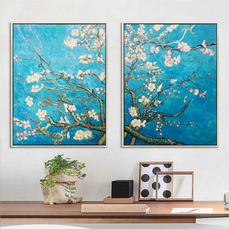 Painting by numbers flowers