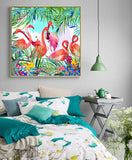 Painting by Numbers Flamingo Family