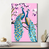 Painting by Numbers Peacock