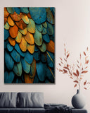 Painting by Numbers Bird Feathers