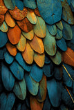 Painting by Numbers Bird Feathers