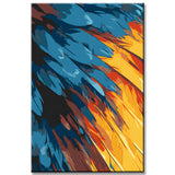 Painting by Numbers Bird Feathers