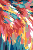 Painting by Numbers Colorful Feathers