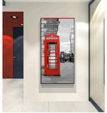 Paint by Numbers London Telephone Box
