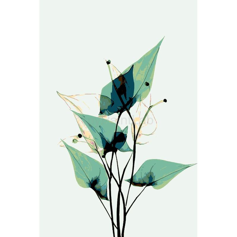 Painting by Numbers Plants