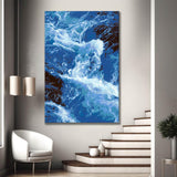 Painting by Numbers Crashing Waves