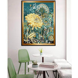 Paint by numbers flowers