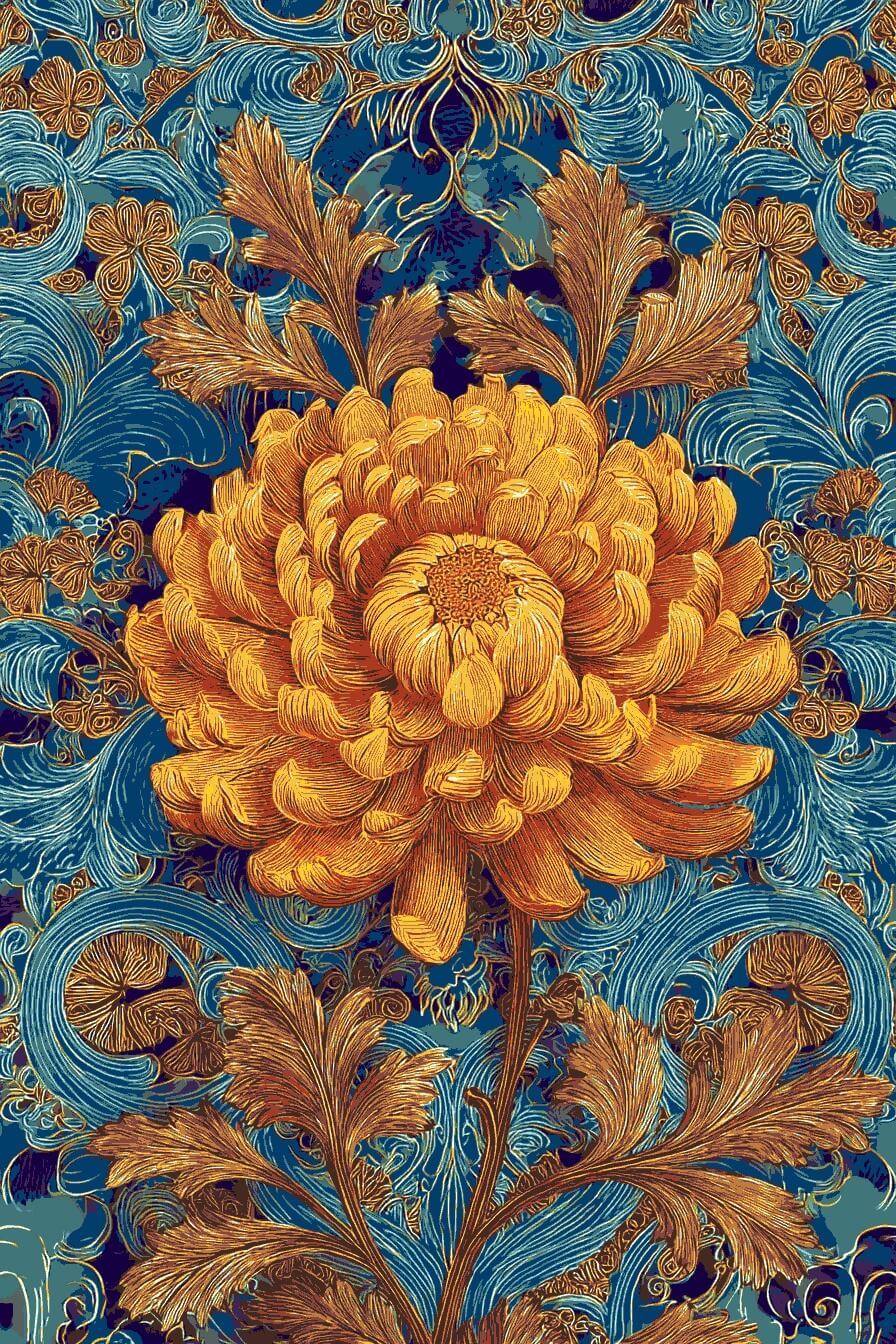 Paint by Numbers Flowers