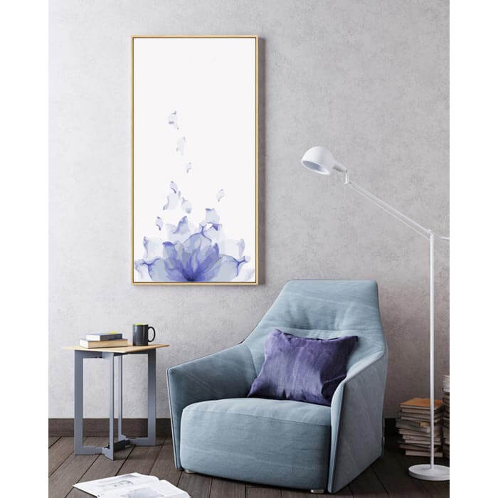 Painting by numbers petals