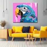 Paint by Numbers Parrot Blue