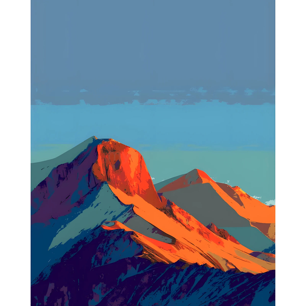 Paint by Numbers Yosemite