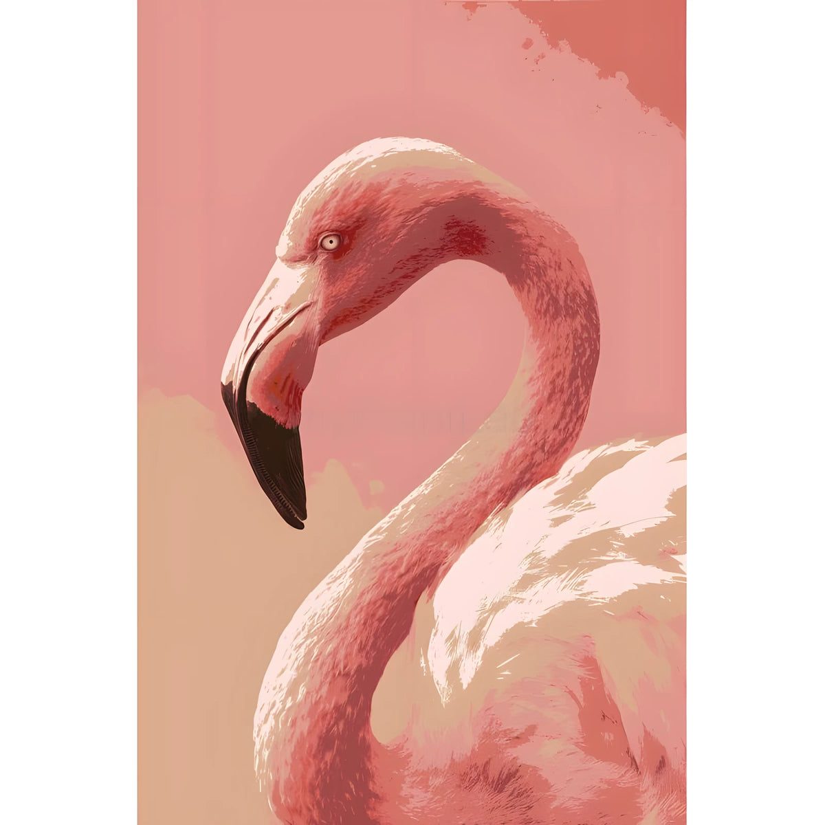 Painting by Numbers Animals Flamingo