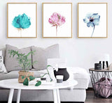 Paint by Numbers Flower Magenta