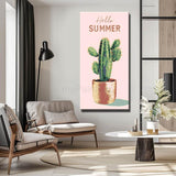 Painting by Numbers Cactus Hello Summer