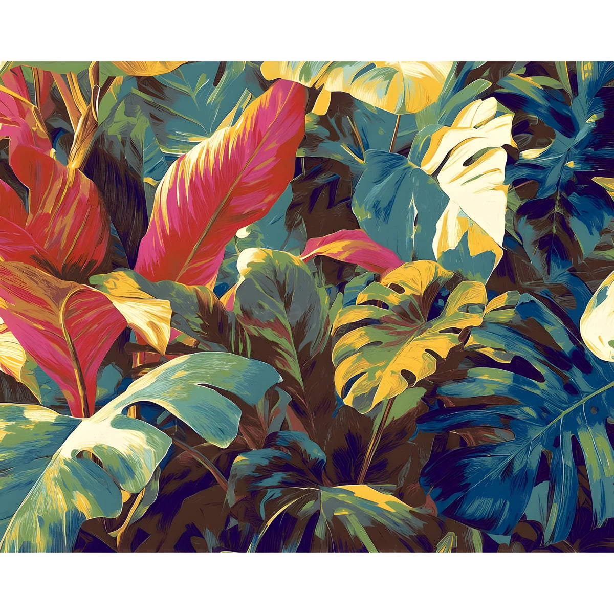 Painting by Numbers Plants