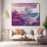 Paint by Numbers Peaks in Japan