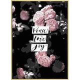 Painting by Numbers Peace Love Joy