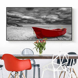 Paint by Numbers Red Boat