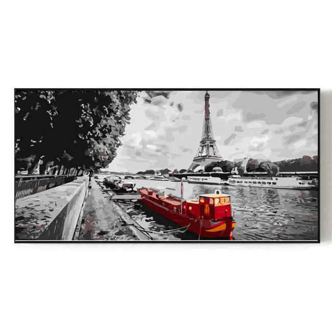 Painting by Numbers Paris Pier