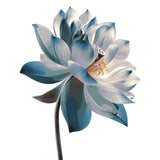 Painting by Numbers Flower Black and White