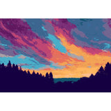 Painting by Numbers Mood forest