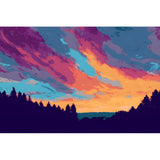 Painting by Numbers Mood forest