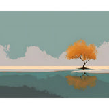 Painting by Numbers Pink Lake
