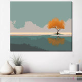 Painting by Numbers Pink Lake